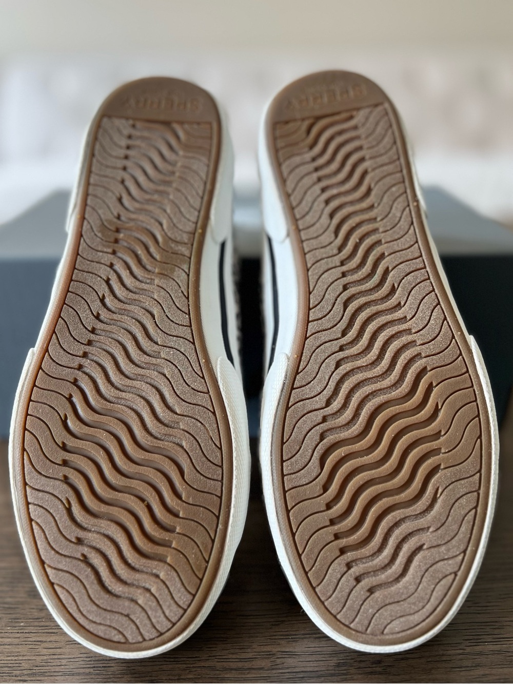 Sperry Pier Wave LTT Sneakers Cream Black Cheetah Animal Print - Picture 10 of 11